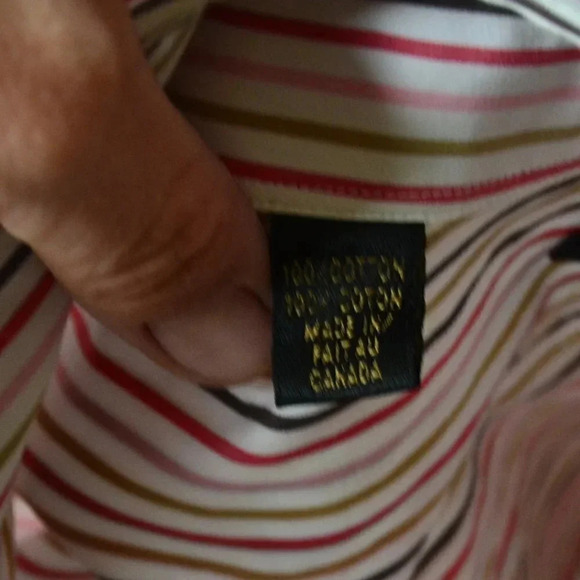 Jack  Lypson Striped Shirt - Picture 5 of 10